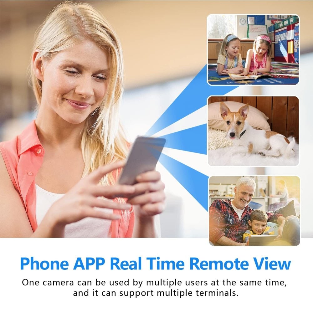 Wireless Security Camera Indoor WIFI Smart Pan-Tilt - Image 4