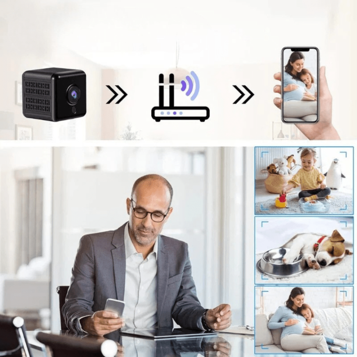 Wireless Security Camera Indoor WIFI Smart Pan-Tilt - Image 6