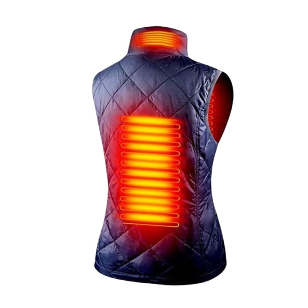 Women's Heated Vest With USB Rechargeable Electric Heating For Chest And Back - Image 5