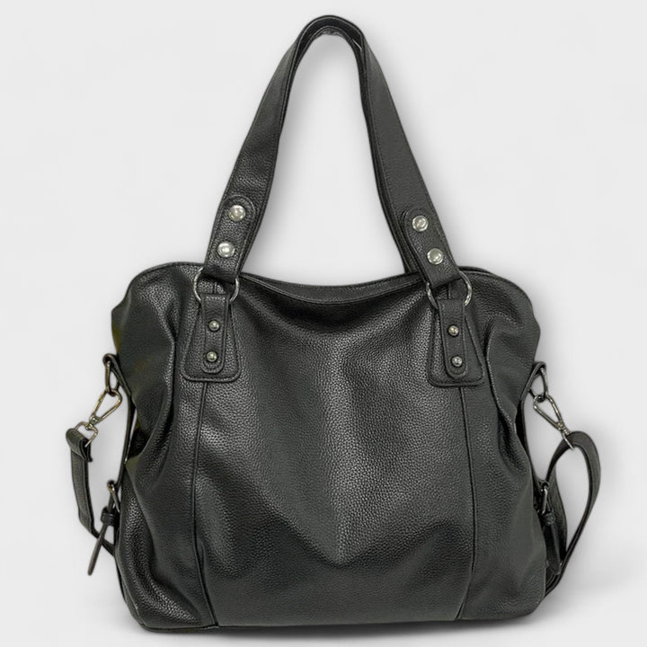 Women's Shoulder Bag with Streamlined Hobo Silhouette and Soft Leather - Image 7