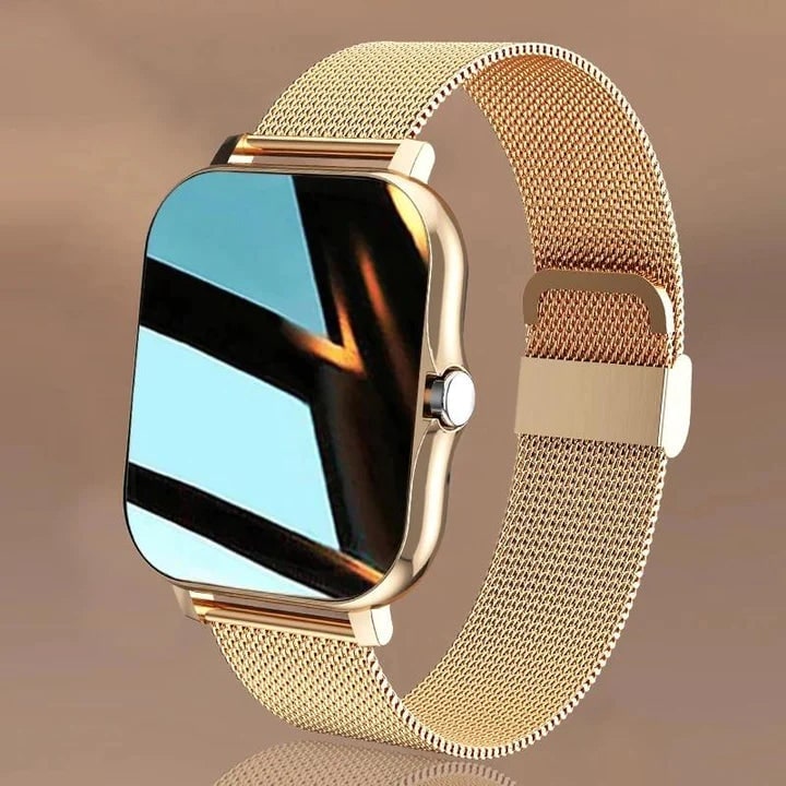 Women's Smartwatch With Slim Metal Mesh Band And Fitness Tracking - Image 7