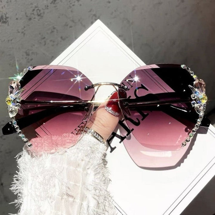 Women's Sunglasses UV Protection Oversized Retro Round Frames - Image 5