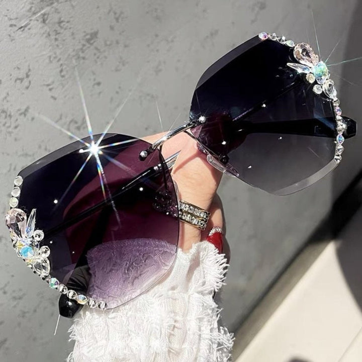 Women's Sunglasses UV Protection Oversized Retro Round Frames - Image 7