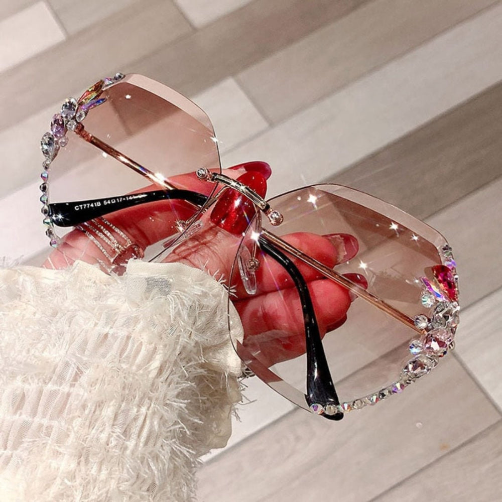 Women's Sunglasses UV Protection Oversized Retro Round Frames - Image 8
