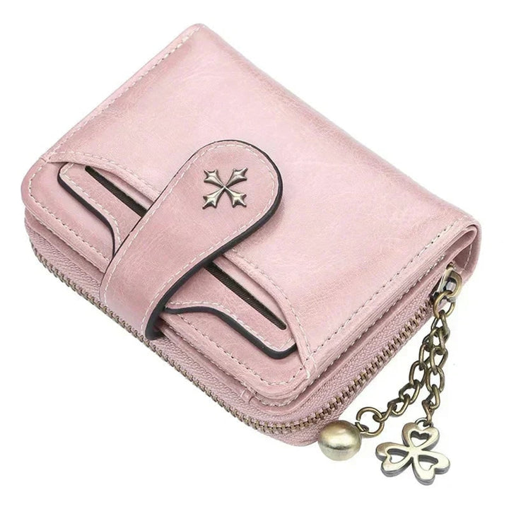 Women's Wallet with Streamlined Compact Design and Chain - Image 8