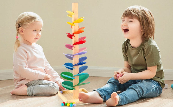 Wooden Sound Tower For Toddlers Chromatic & Auditory Exploration Sensory Toy - Image 8